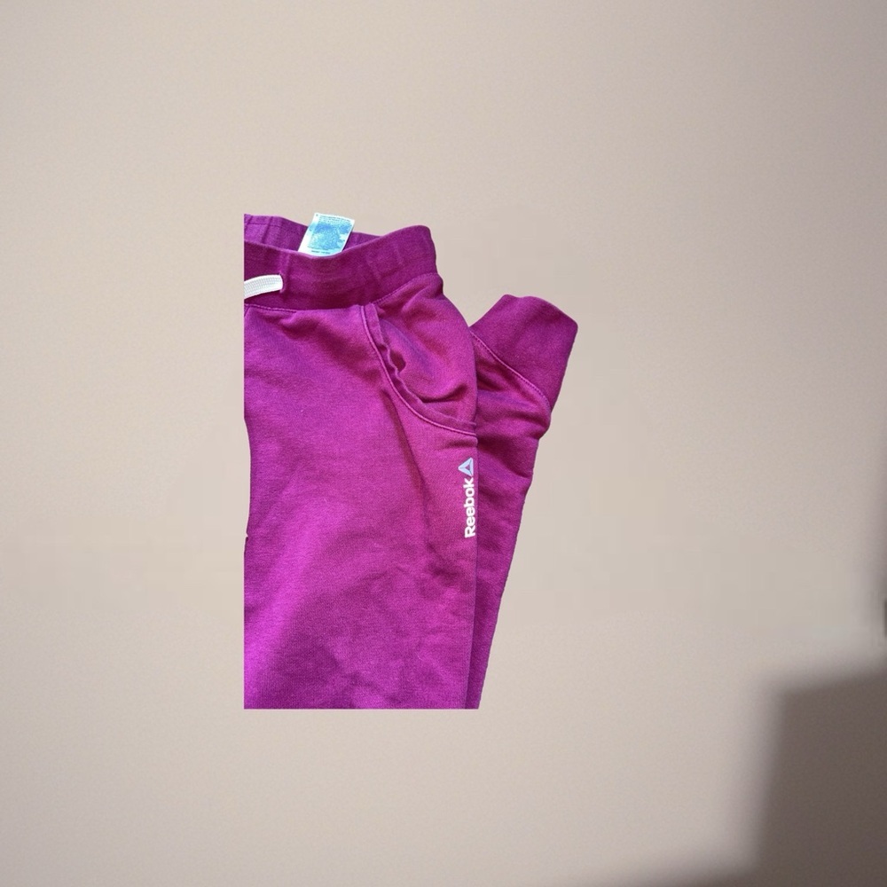 Reebok Kids Joggers in Vibrant Purple - Picture 2 of 5